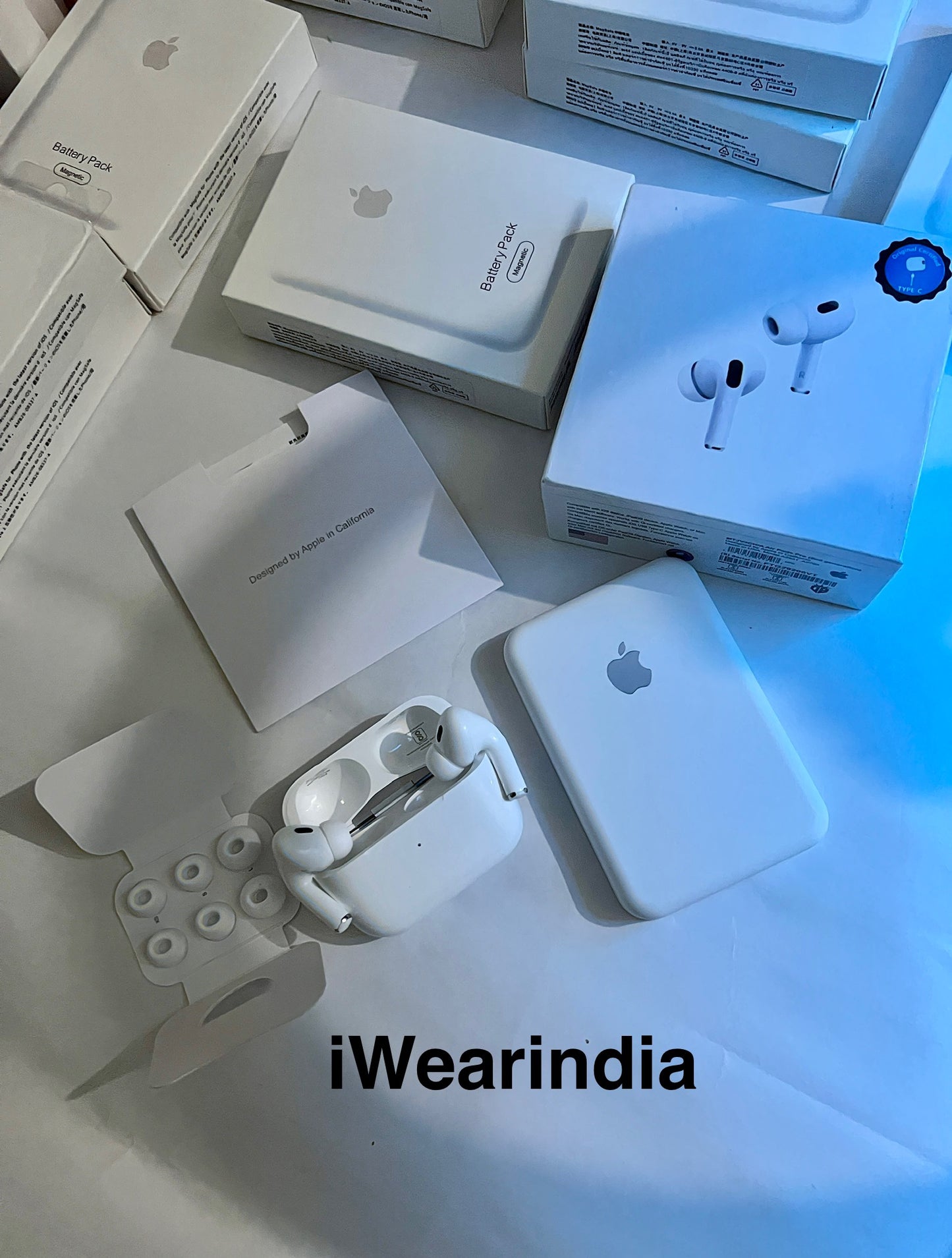 Combo offer :- AirPods Pro 2nd Generation with Apple Magsafe Battery Pack (6Months Warranty)